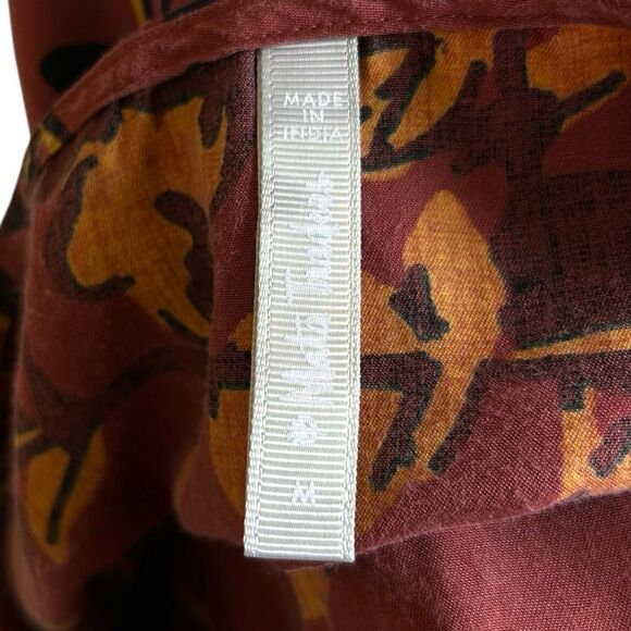 Mata Traders Artsy Traveler Midi Tencel Dress in Eucalyptus Spice Size Medium - Picture 6 of 7